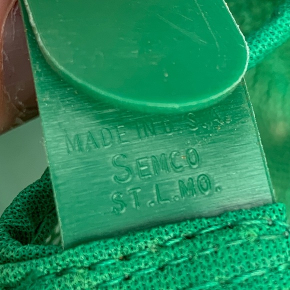 80’s 90s GE Trucker Hat Cap Green Snap-back Mesh General Electric Patch Made USA - Picture 5 of 5